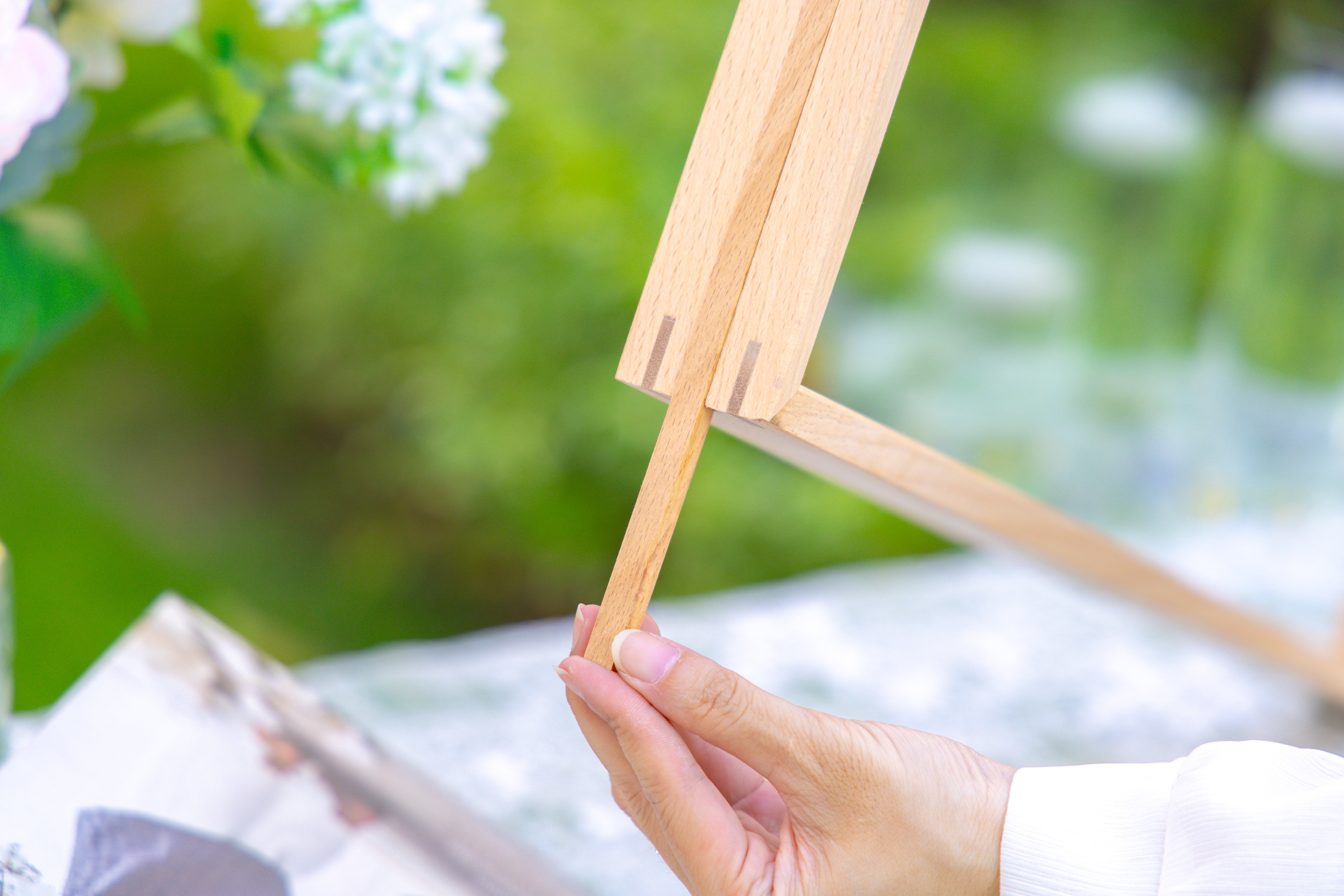 Customizable  NCYP Handmade 18x24" 20x24" Tabletop Wall Hanging Natural Wood Acrylic Artwork  Floating Frame - NCYPgarden