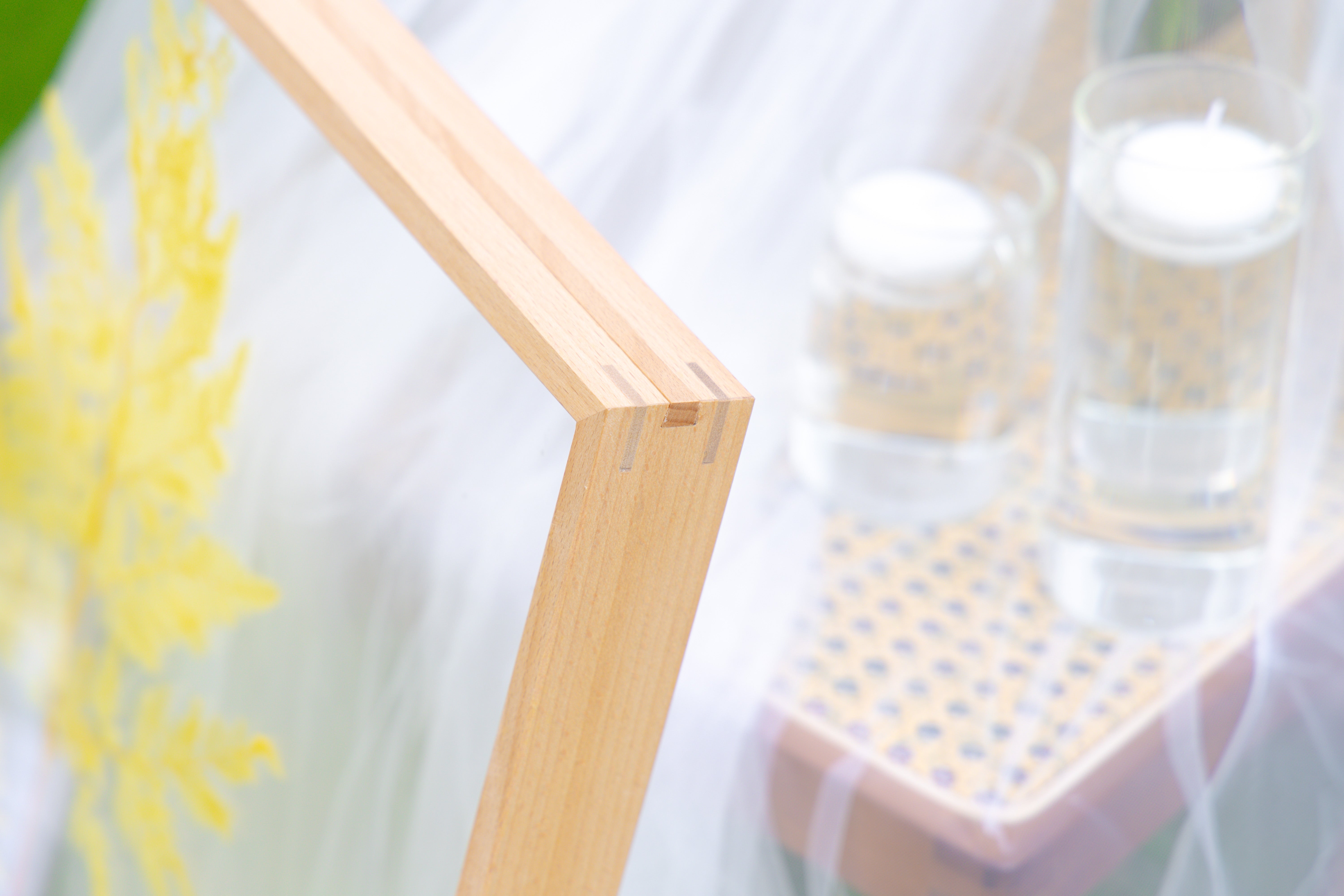 Customizable  NCYP Handmade 18x24" 20x24" Tabletop Wall Hanging Natural Wood Acrylic Artwork  Floating Frame - NCYPgarden