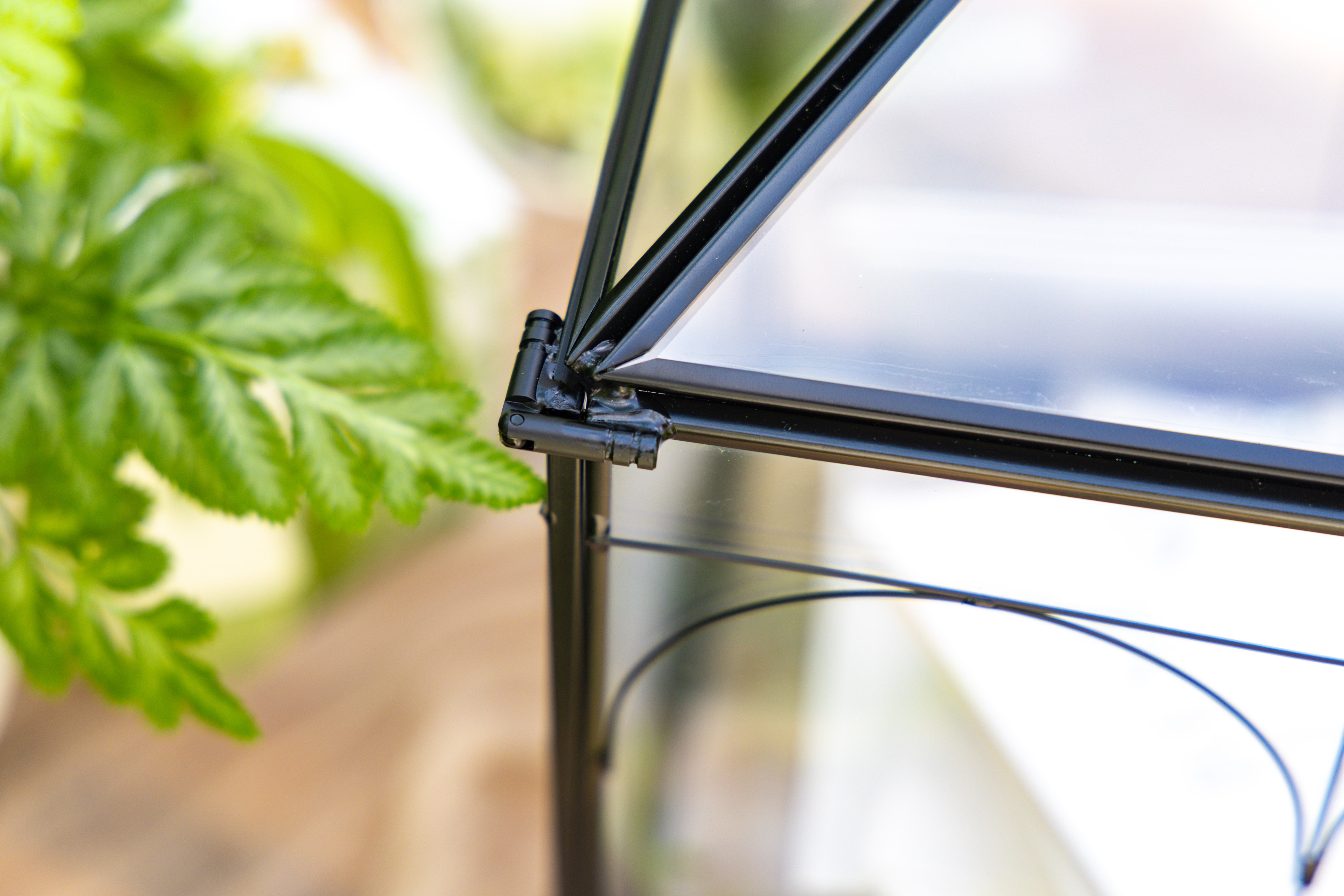 10.2" Handmade Black Wedding Card Box with Slot and Lock, Size Small, for Reception - NCYPgarden