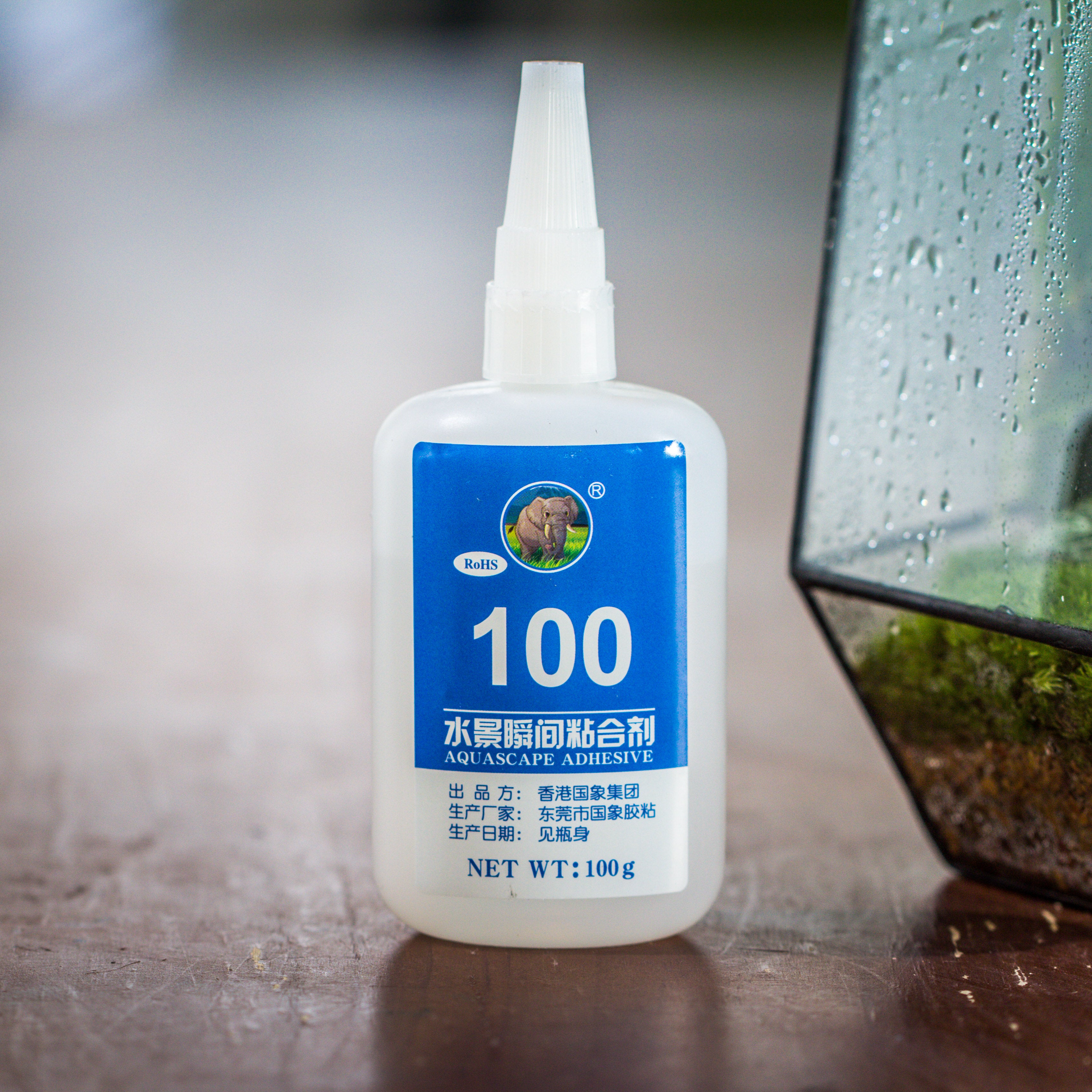 Instant Aquascape glue for stone, rockes, driftwood, suitable for landscape in terrarium, aquarium, paludarium, vivarium - NCYPgarden