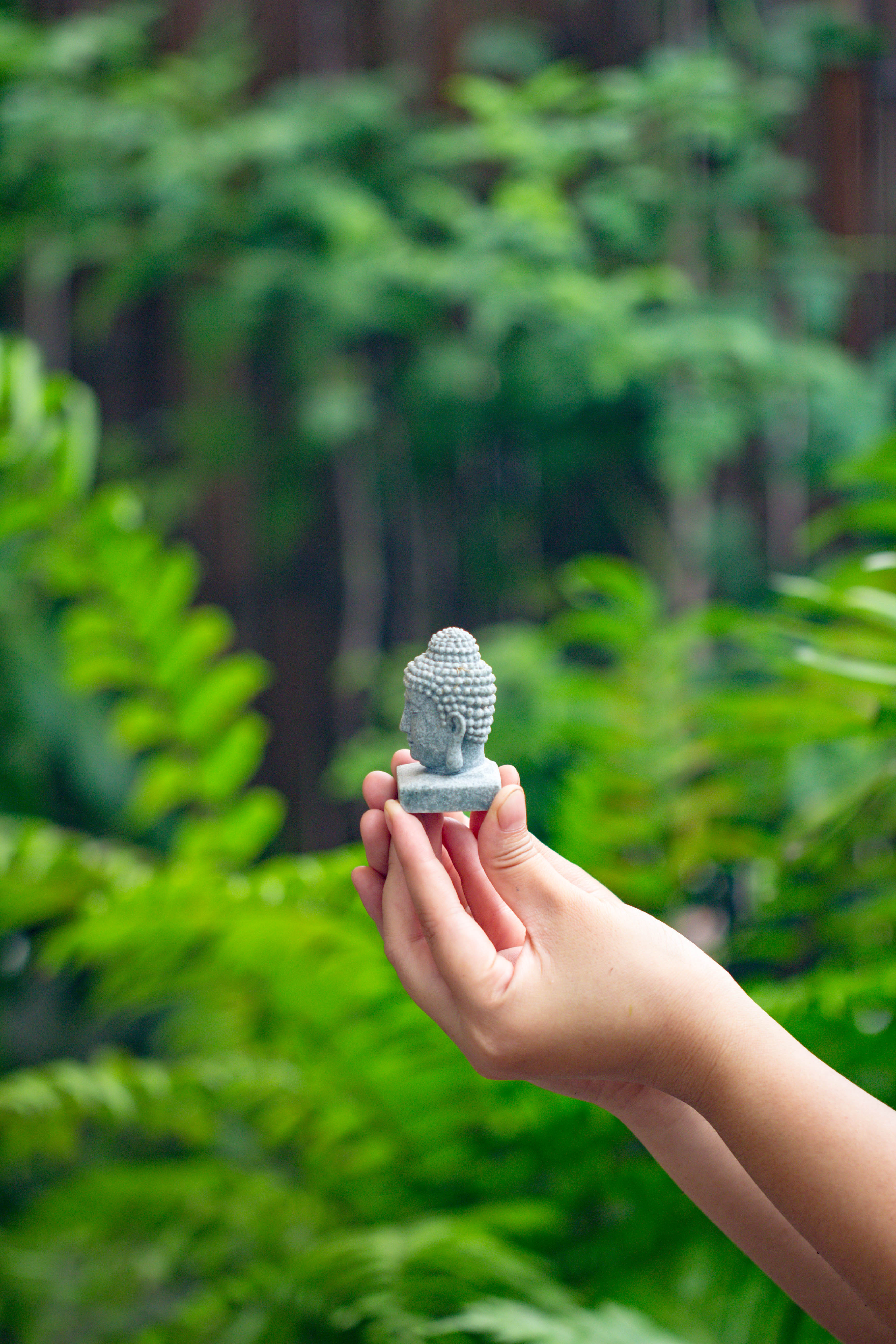 Buddha Bodhisattva Miniature figurines（head） for Terrarium, Bonsai, Miniature, Aquarium, Micro landscape, - NCYPgarden