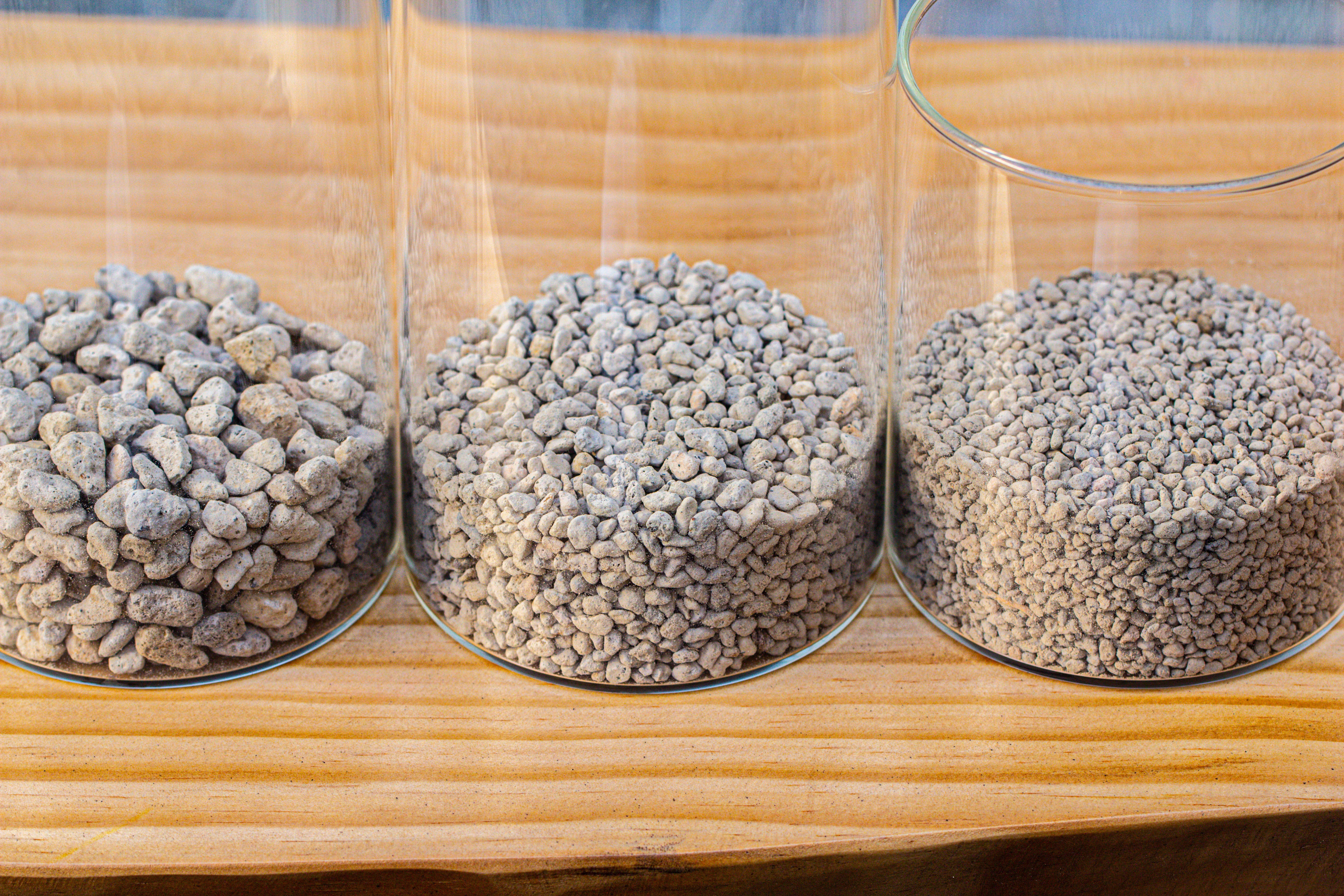 Grey White Horticultural Lava Rock Volcanic Rock - NCYPgarden