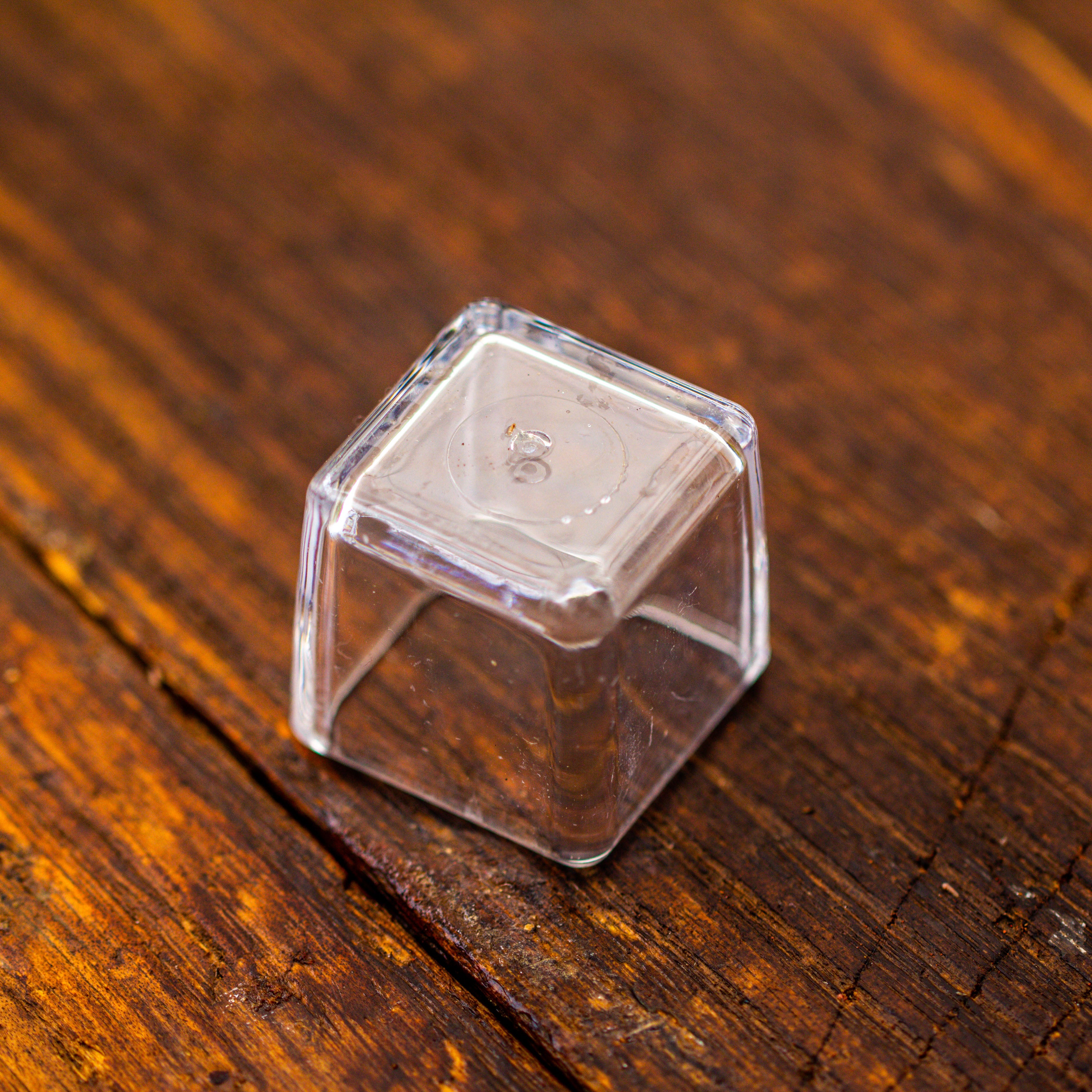 40 units Mini Acrylic Square Pot for Moss -3cm / 1.2" side length - NCYPgarden
