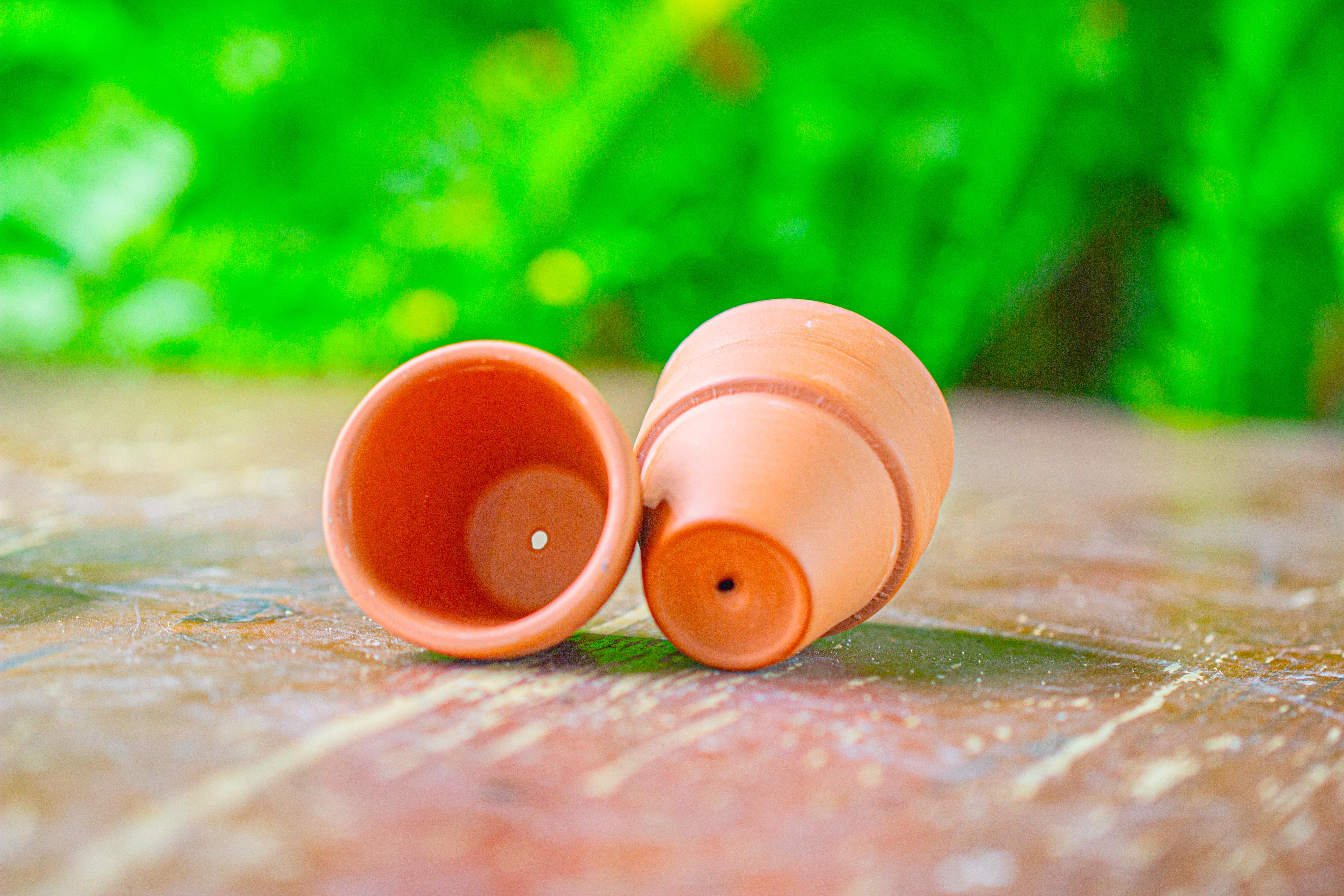 20 units Mini Red Terracotta Pot for Succulents & Moss – 4cm Height, 4.8cm Diameter - NCYPgarden