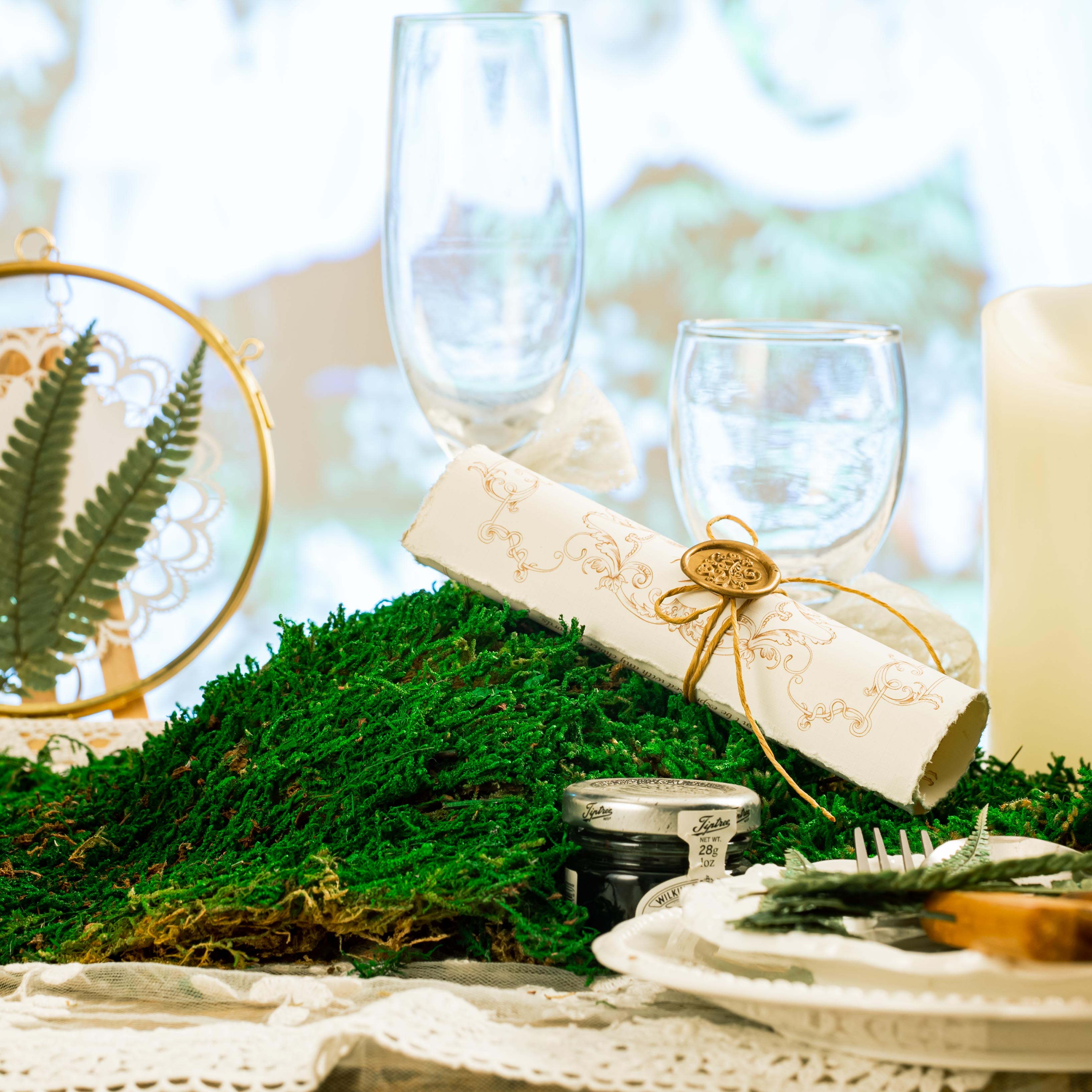 Preserved forever green moss, pole moss Green 20x50cm, for DIY moss wall, moss terrarium, moss centerpiece, moss bowl, centerpiece - NCYPgarden