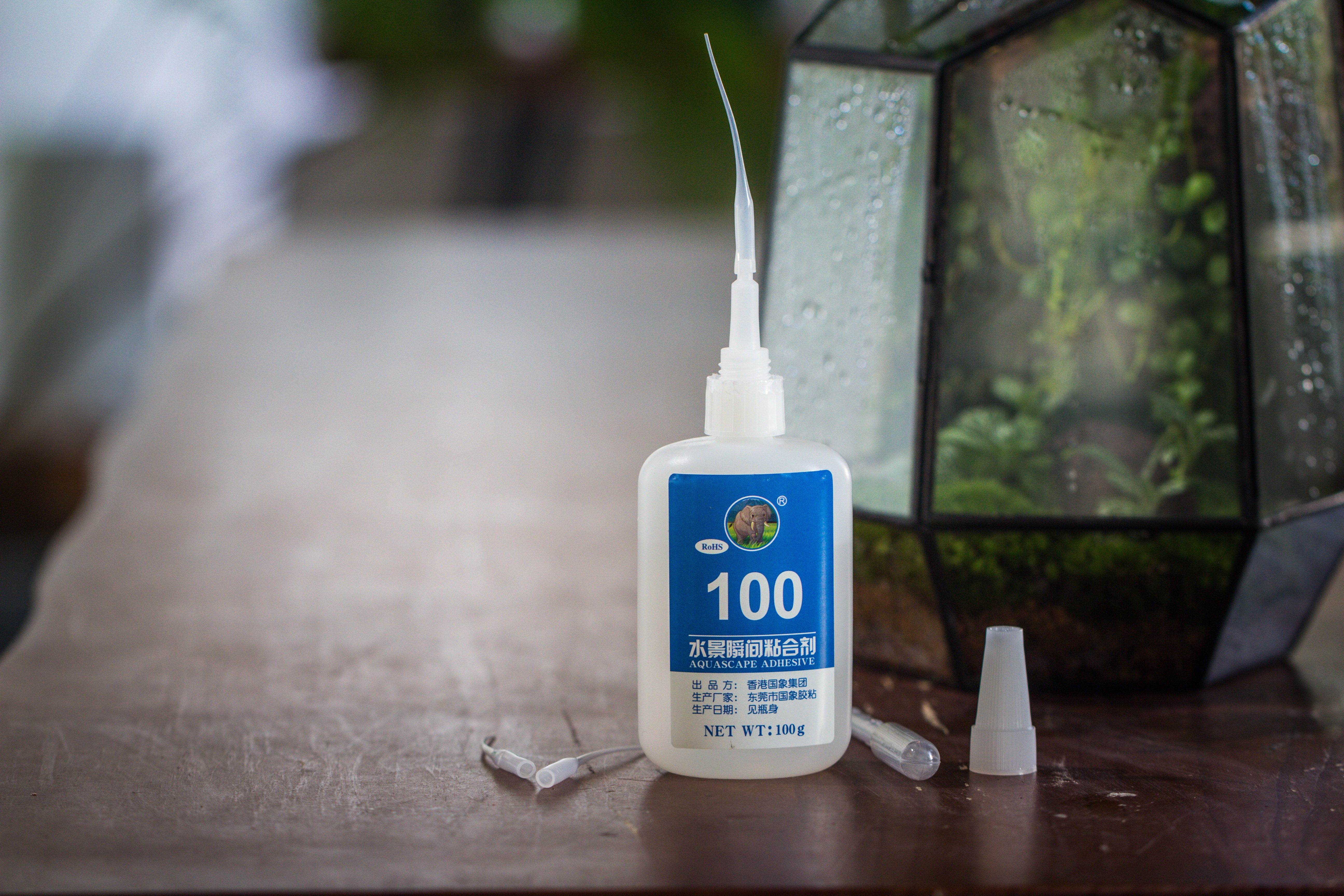 Instant Adhesive glue for stone, rockes, driftwood, suitable for landscape in terrarium, aquarium, paludarium, vivarium - NCYPgarden